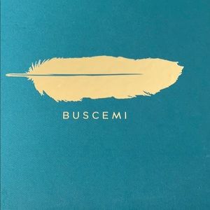 Black and Gold Buscemi Original sneakers